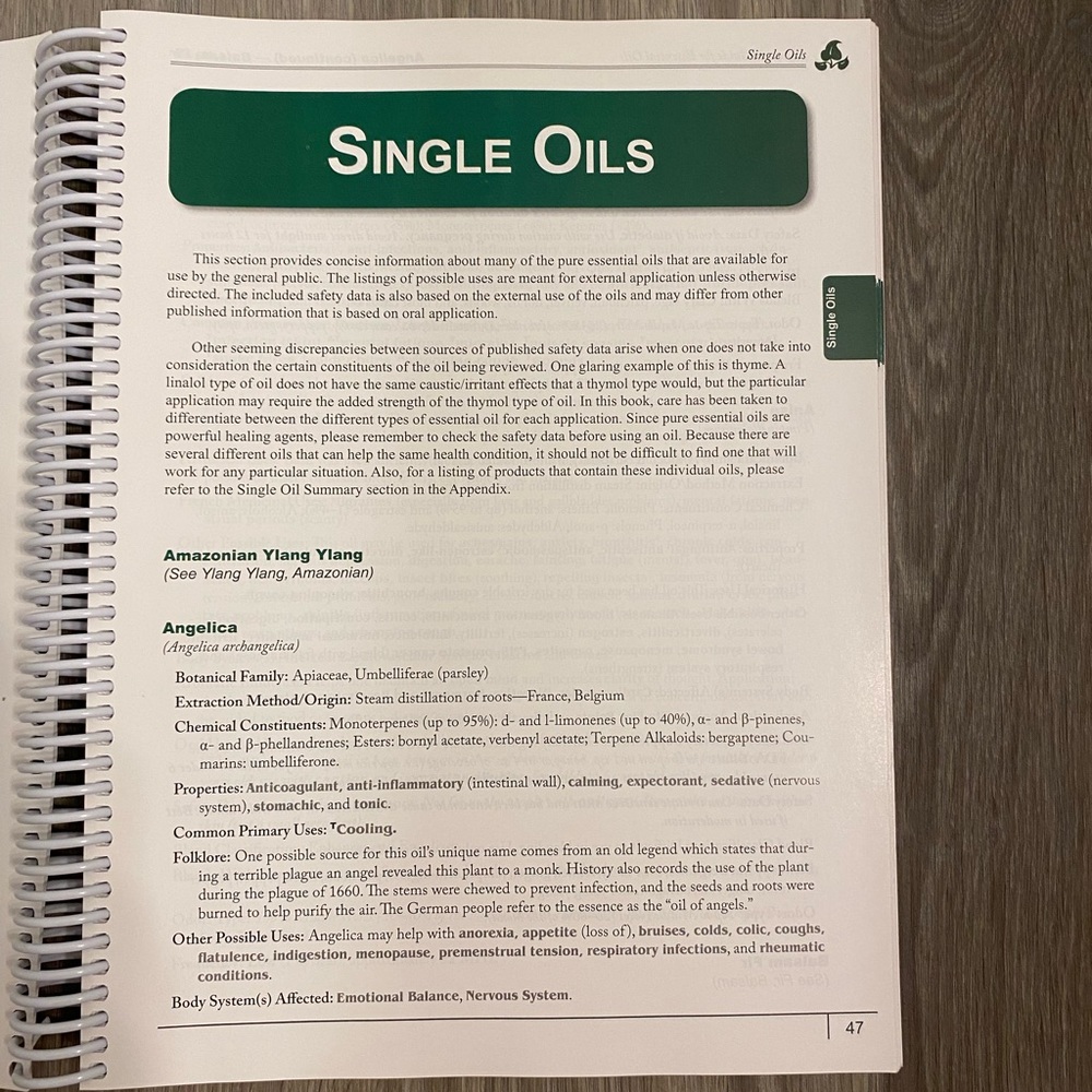 Reference Guide For Essential Oils - Picture 4 of 10